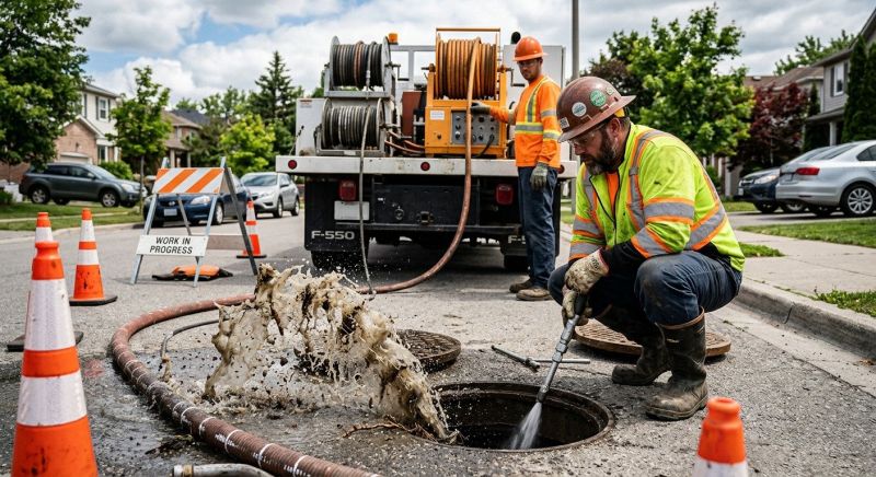 Sewer Line Hydrojetting in Myrtle Beach, SC