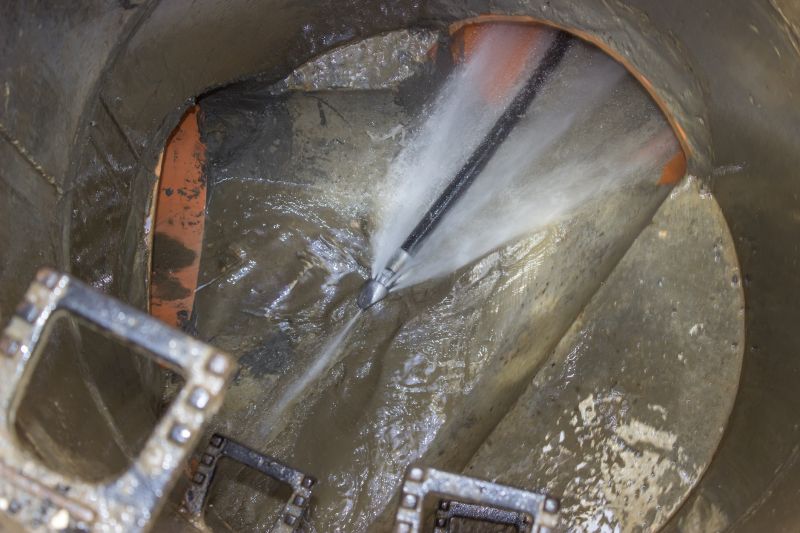 Sewer Line HydroJetting