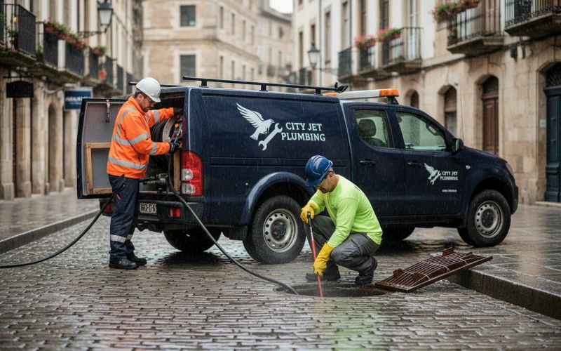 Sewer Line Hydrojetting