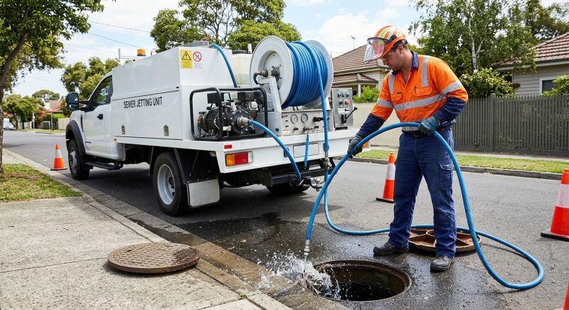 Sewer Line Clearing in Conroe, TX