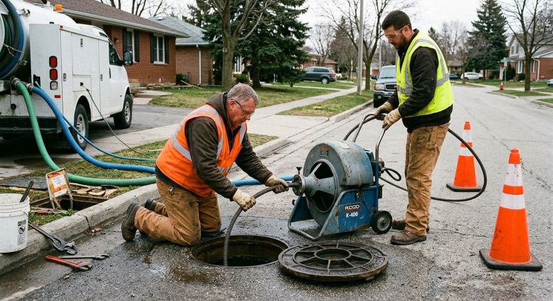 Sewer Line Clearing in Hickory, NC
