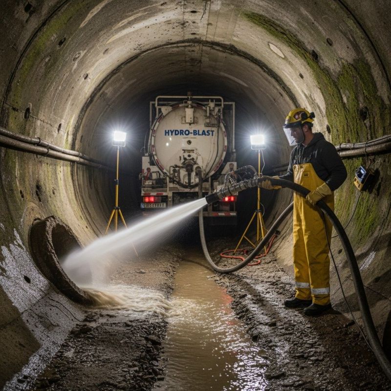 Sewer Line Hydrojetting in Parker, CO