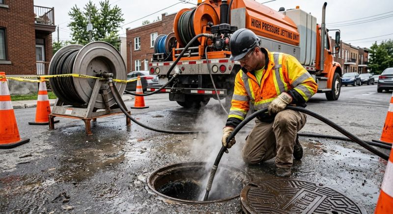 Sewer Line Hydrojetting in Warrenton, VA