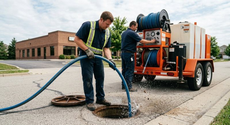 Sewer Line Hydrojetting in Sacramento, CA