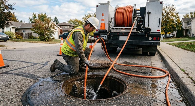 Sewer Line Hydrojetting in Sacramento, CA