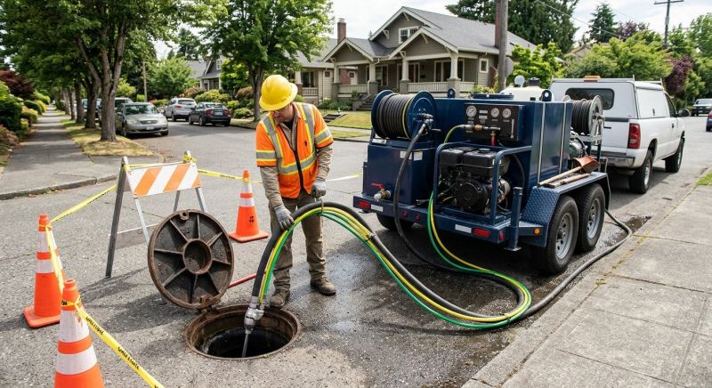 Sewer Line Jetting in Alpharetta, GA